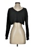 Shein Black Long Sleeve Top Size S - photo 1