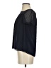 J.Crew 100% Polyester Black Short Sleeve Blouse Size 2 - photo 5