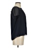J.Crew 100% Polyester Black Short Sleeve Blouse Size 2 - photo 4