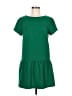 CO Solid Green Casual Dress Size M - photo 1