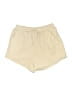 Unbranded 100% Cotton Solid Ivory Khaki Shorts Size L - photo 1