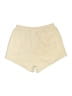 Unbranded 100% Cotton Solid Ivory Khaki Shorts Size L - photo 2