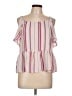 Charming Charlie 100% Polyester Pink Sleeveless Blouse Size L - photo 1
