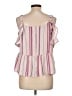 Charming Charlie 100% Polyester Pink Sleeveless Blouse Size L - photo 2