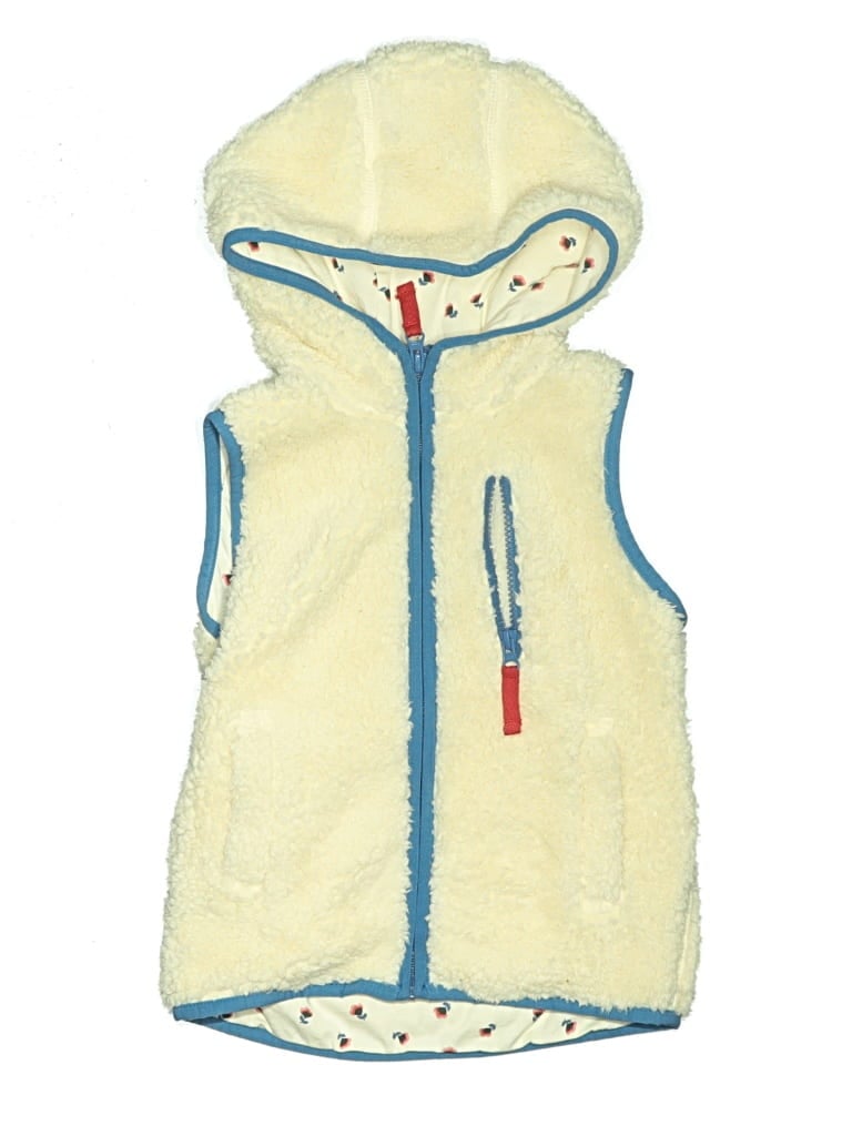 Pre-owned Mini Boden Kids' Vest In Yellow