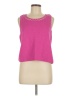 Michael Simon Pink Sleeveless Top Size L - photo 1