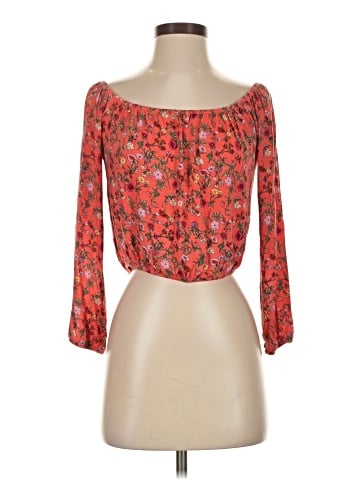 H&M Loves Coachella 3/4 Sleeve Blouse (view 1)