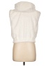 Love Tree 100% Polyester Ivory Faux Fur Vest Size L - photo 2