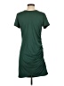 Unbranded Solid Green Casual Dress Size S - photo 2