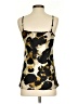 CAbi 100% Polyester Gold Black Sleeveless Blouse Size XS - photo 2