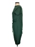 Unbranded Solid Green Casual Dress Size S - photo 5