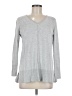 Ann Taylor LOFT Outlet Silver Pullover Sweater Size M - photo 1