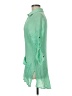 Paisley Vine 100% Polyester Green Casual Dress Size M - photo 5