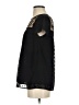 Maeve 100% Polyester Black Short Sleeve Blouse Size 0 - photo 5