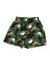Shein 100% Polyester Tropical Green Shorts Size 4 - photo 1