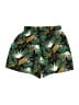 Shein 100% Polyester Tropical Green Shorts Size 4 - photo 2
