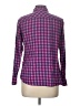 Eddie Bauer Checkered-gingham Pink Long Sleeve Button-Down Shirt Size L - photo 2