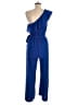 Monteau 100% Polyester Solid Blue Jumpsuit Size M - photo 2