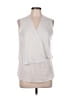 Hal Rubenstein Ivory Sleeveless Blouse Size L - photo 1