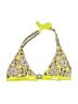 Esprit Paisley Yellow Swimsuit Top Size L - photo 1