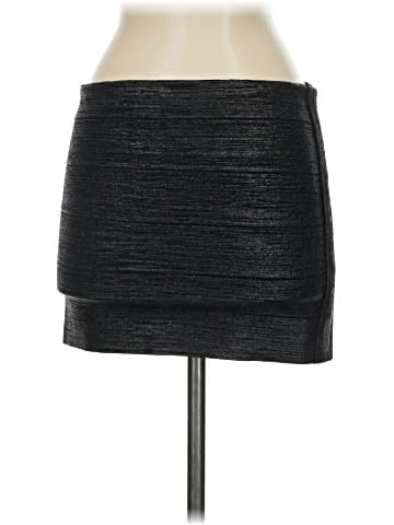 Haute Hippie Faux Leather Skirt (view 2)