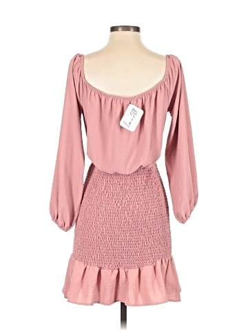 Blue Blush Casual Dress (view 2)
