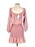 Blue Blush 100% Polyester Pink Casual Dress Size S - photo 2