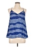 Collective Concepts 100% Polyester Blue Tank Top Size L - photo 1