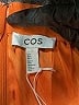Cos 100% Polyester Solid Orange Cocktail Dress Size 14 - photo 6