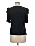 CeCe Black Short Sleeve Top Size M - photo 2