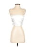 Zara 100% Polyester Silver Sleeveless Top Size S - photo 1