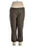 Renuar Solid Green Active Pants Size 16 - photo 1