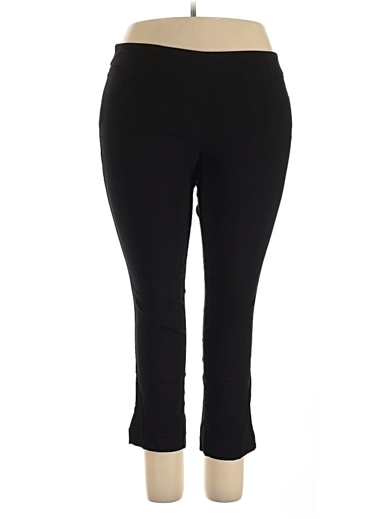 Pre-owned Slim-sation By Multiples Active Pants In Black