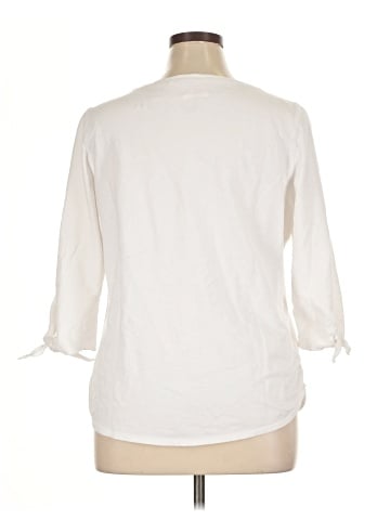 Hot Cotton 3/4 Sleeve T-Shirt (view 2)