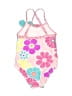 Unbranded Floral Pink One Piece Swimsuit Size 0-3 mo - 3-6 mo - photo 2