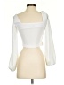 Shein White 3/4 Sleeve Blouse Size S - photo 2