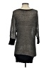 Frenchi 100% Cotton Metallic Gray Pullover Sweater Size S - photo 2