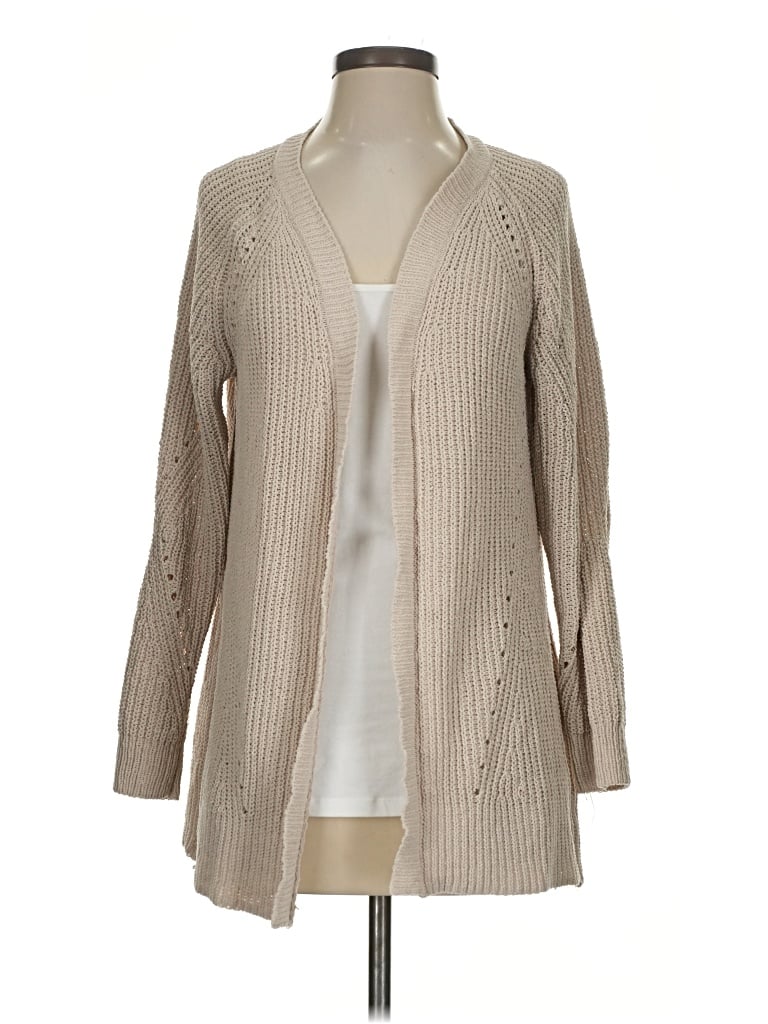 Pre-owned Member's Mark Cardigan Sweater In Tan
