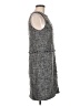 MICHAEL Michael Kors 100% Polyester Tweed Gray Casual Dress Size 6 - photo 4