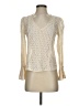 Hinge Ivory Long Sleeve Blouse Size XXS - photo 1