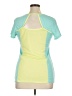 Marika Tek 100% Polyester Color Block Green Active T-Shirt Size XL - photo 2