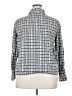 Blair 100% Cotton Houndstooth Gray Long Sleeve Button-Down Shirt Size 2X - photo 2