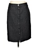 Van Heusen Gray Denim Skirt Size 4 - photo 1