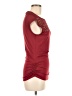 Unbranded Burgundy Short Sleeve Top Size M - photo 4