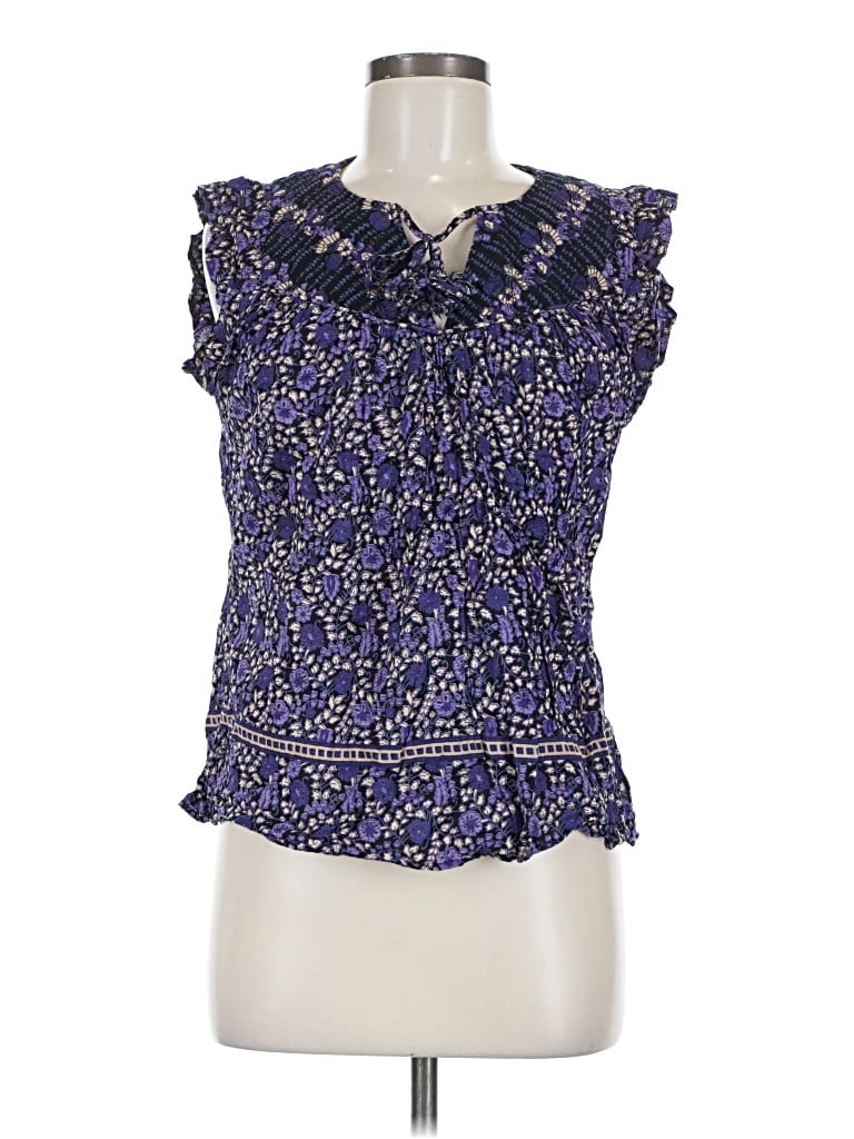 Pre-owned Ulla Johnson Sleeveless Blouse In Purple