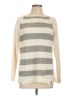 Ann Taylor LOFT Stripes Ivory Pullover Sweater Size L - photo 1