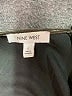 Nine West Metallic Silver 3/4 Sleeve Blouse Size L - photo 7