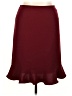Assorted Brands 100% Polyester Solid Burgundy Formal Skirt Size 14 - photo 1