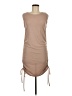 New In Solid Tan Casual Dress Size M - photo 1