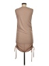New In Solid Tan Casual Dress Size M - photo 2